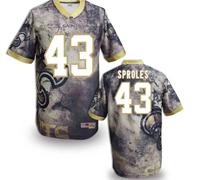 New Orleans Saints #43 Vinnie Sunseri Stitched NFL Elite Fanatical Version Jersey (7)
