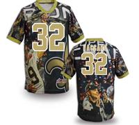 New Orleans Saints 32 Johnny Patrick Stitched NFL Elite Fanatical Version Jersey (3)