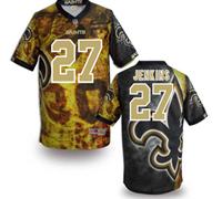 New Orleans Saints 27 JENKINS Stitched NFL Elite Fanatical Version Jersey (4)