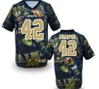 New Orleans Saints #42 Darren Sharper Stitched NFL Elite Fanatical Version Jersey (1) - 副本