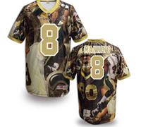 New Orleans Saints #8 Archie Manning Stitched NFL Elite Fanatical Version Jersey (5)