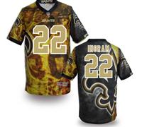 New Orleans Saints #22 Mark Ingram Stitched NFL Elite Fanatical Version Jersey (4)