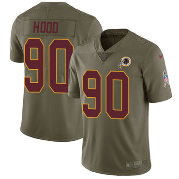Nike Redskins 90 Ziggy Hood Olive Salute To Service Limited Jersey