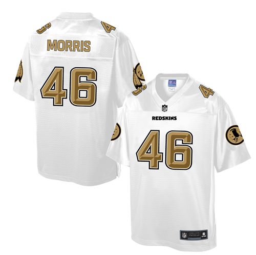 Nike Redskins #46 Alfred Morris White Men's NFL Pro Line Fashion Game Jersey