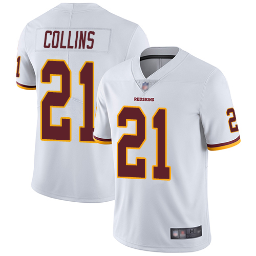 Redskins #21 Landon Collins White Men's Stitched Football Vapor Untouchable Limited Jersey