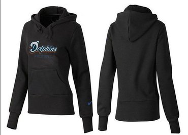 Women Miami Dolphins Logo Pullover Hoodie-- (42)