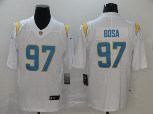 Men's Los Angeles Chargers #97 Joey Bosa 2020 White Vapor limited Jersey
