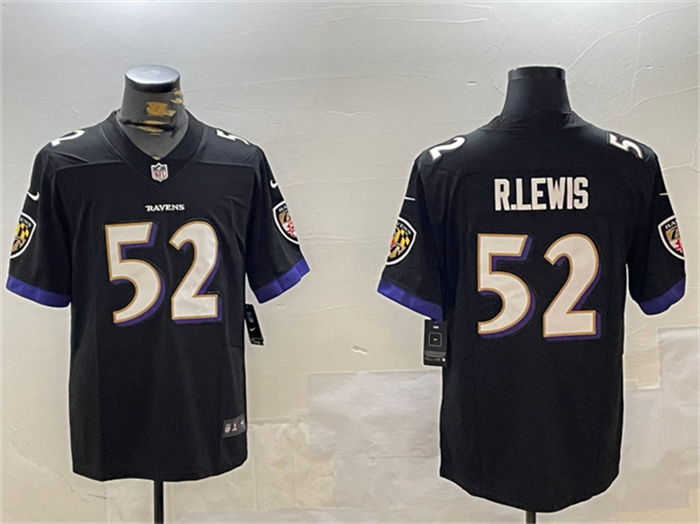 Men’s Baltimore Ravens #7 Bucky Irving Black Vapor Untouchable Limited Football Jersey