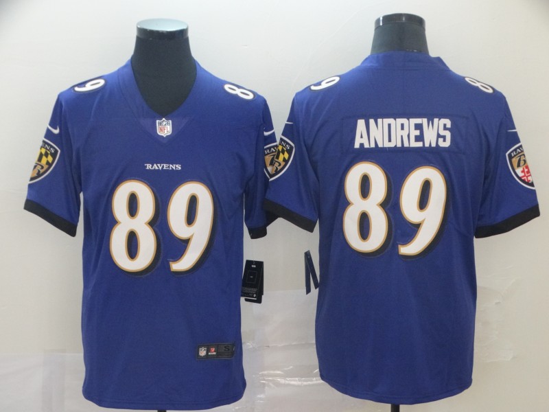 Ravens 89 Mark Andrews Purple Vapor Untouchable Limited Jersey