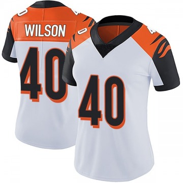 Women Nike Cincinnati Bengals #40 Brandon Wilson White Jersey