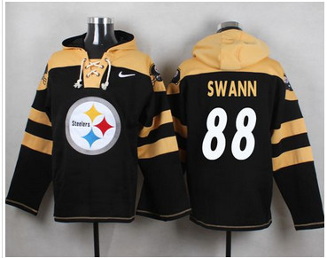 Nike Pittsburgh Steelers #88 Lynn Swann Black Player Pullover NFL Hoodie