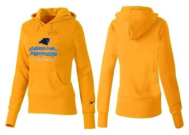 Women Carolina Panthers Logo Pullover Hoodie-- (28)