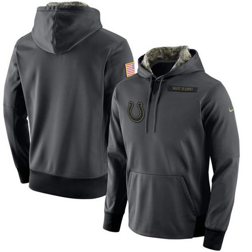 Men's Indianapolis Colts Nike Anthracite Salute to Service Player