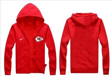 New Kansas City Chiefs Authentic Logo Hoodie Red