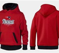 New England Patriots Critical Victory Pullover Hoodie Red & Black
