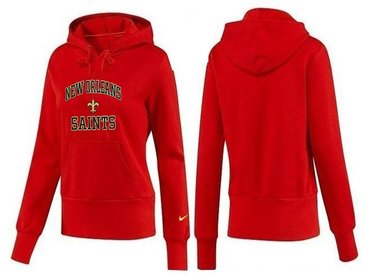 Women New Orleans Saints Logo Pullover Hoodie-- (13)
