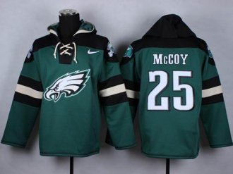 Nike Eagles #25 LeSean McCoy Midnight Green Player Pullover NFL Hoodie