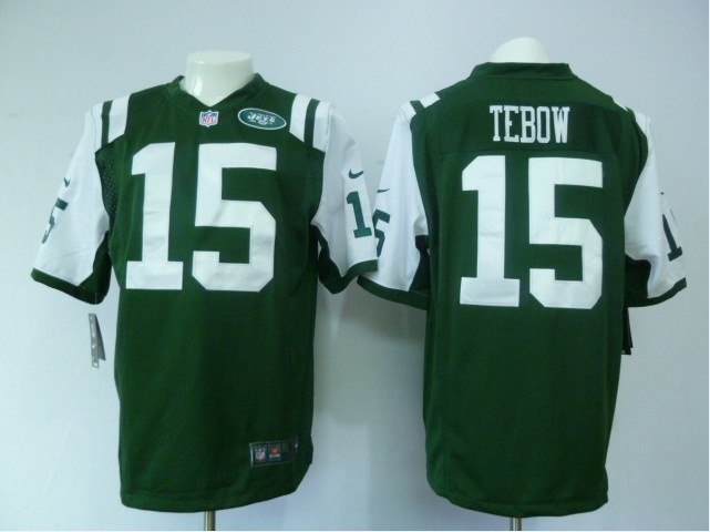 212 new york jets 15 tim tebow green jerseys(game)
