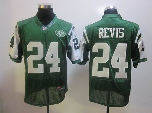 2012 new york jets 24 darrelle revis green elite