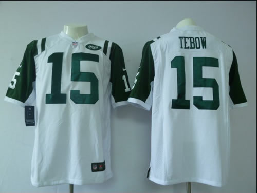 2012 NEW nfl new york jets 15 tim tebow white jerseys(game)