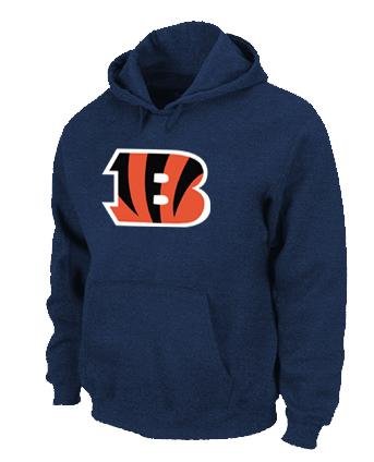 Cincinnati Bengals Logo Pullover Hoodie D.Blue