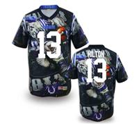 Indianapolis Colts #13 TY Hilton Stitched NFL Elite Fanatical Version Jersey (1)