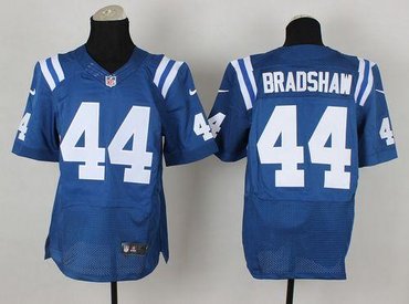 New Indianapolis Colts #44 Ahmad Bradshaw Royal Blue Team Color NFL Elite Jersey