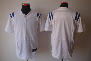 2012 NEW NFL Indianapolis Colts White Color Blank Jerseys(Elite)