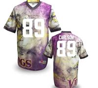 Minnesota Vikings #89 CARLSON Men's Stitched NFL Elite Fanatical Version Jersey (9)