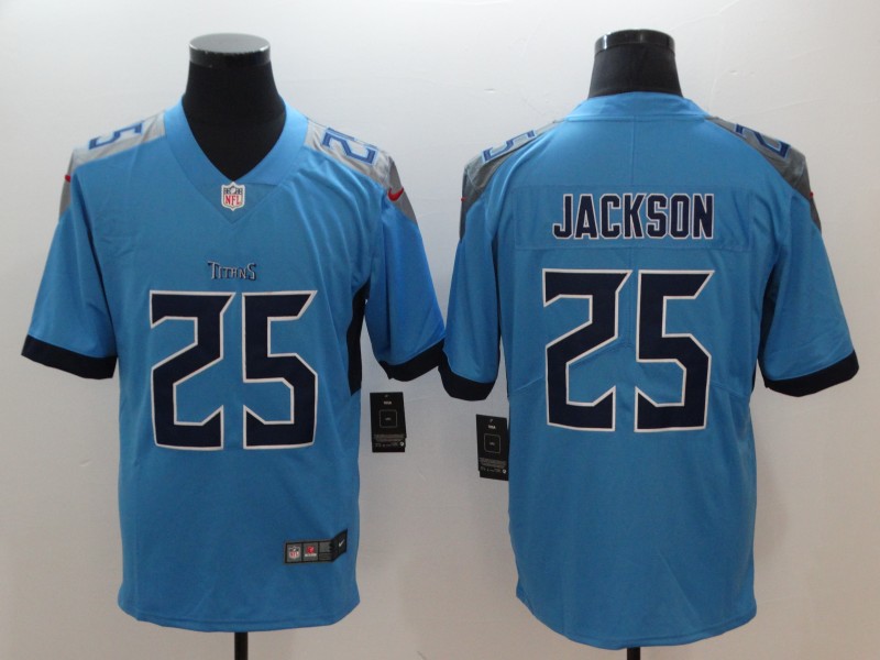Nike Titans 25 Adoree' Jackson Light Blue Vapor Untouchable Limited Jersey