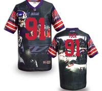 New York Giants #91 TUCK Stitched NFL Elite Fanatical Version Jersey (2)