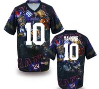New York Giants #10 Eli Manning Stitched NFL Elite Fanatical Version Jersey (1)