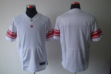 2012 NEW NFL New York Giants White Color Blank Jerseys(Elite)