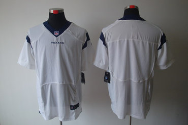 2012 NEW NFL Houston Texans White Color Blank Jerseys(Elite)