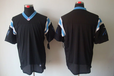 2012 NEW NFL Carolina Panthers Black Color Blank Jerseys(Elite)