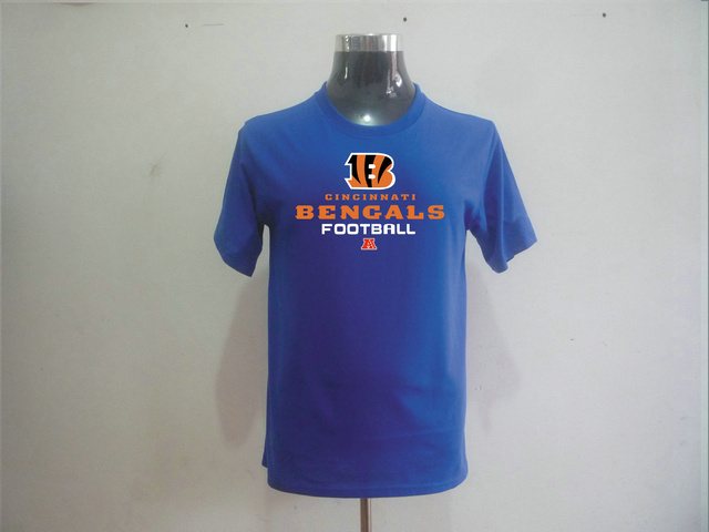 Cincinnati Bengals Big & Tall Critical Victory T-Shirt Blue