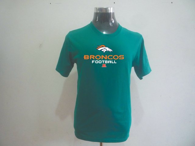 Danver Broncos Big & Tall Critical Victory T-Shirt Green