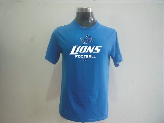 Detroit Lions Big & Tall Critical Victory T-Shirt L.blue