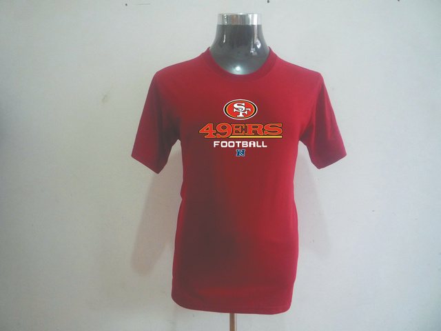 NEW NFL San Francisco 49ers Big & Tall Critical Victory T-Shirt Red