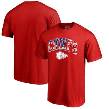 Kansas City Chiefs Pro Line By Fanatics Branded Banner Wave T-Shirt Red