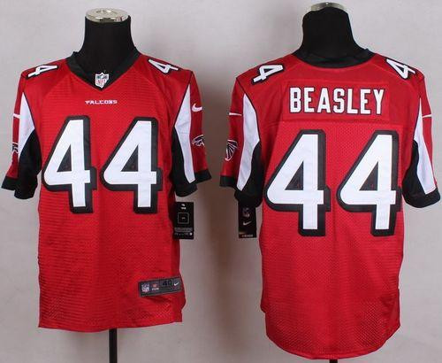 NEW Atlanta Falcons #44 Vic Beasley Red Team Color Men's Stitched NFL Elite Jersey