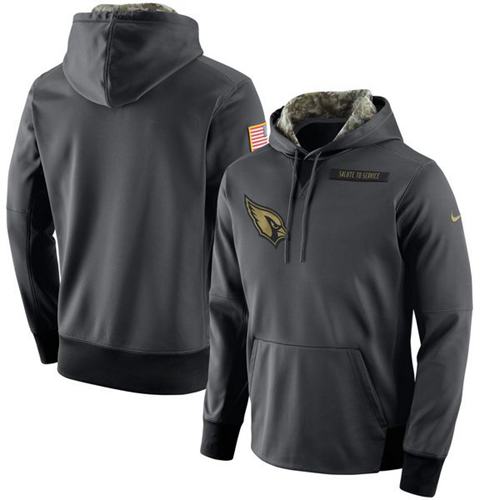 Men's Arizona Cardinals Nike Anthracite Salute to Service Player