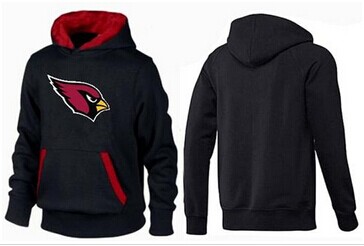 Arizona Cardinals Logo Pullover Hoodie Black & Red