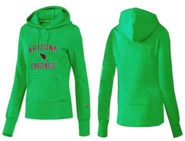 Women Arizona Cardinals Logo Pullover Hoodie-- (16)