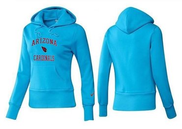Women Arizona Cardinals Logo Pullover Hoodie-- (13)