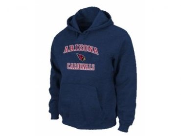 Arizona Cardinals Heart & Soul Pullover Hoodie D.Blue