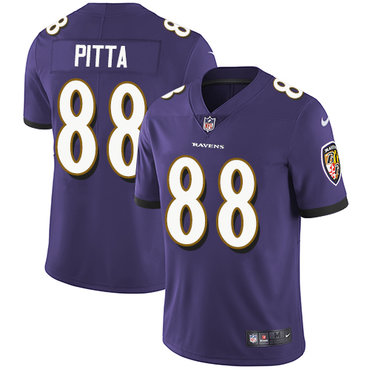 Nike Ravens #88 Dennis Pitta Purple Team Color Youth Stitched NFL Vapor Untouchable Limited Jersey