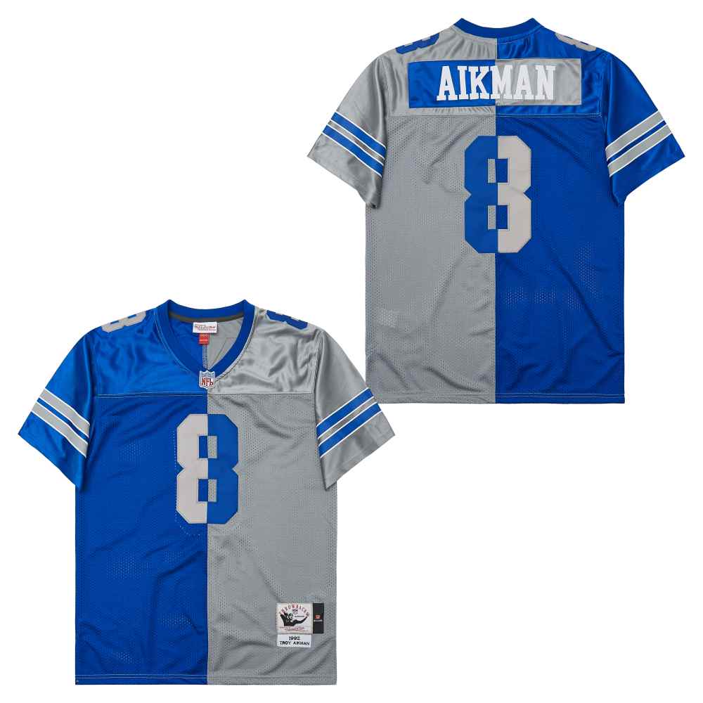 Mitchell&Ness cowboys #8 Throwback Stitched NFL Jersey 6