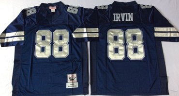 Mitchell&Ness cowboys #88 Michael Irvin Throwback Stitched NFL Jersey