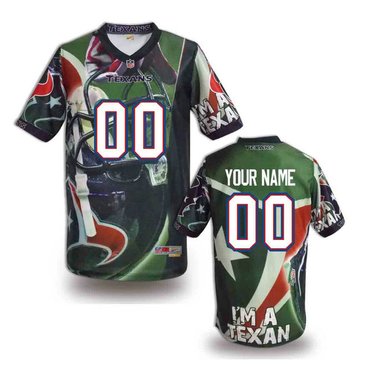 New Houston Texans Customized Jersey-02